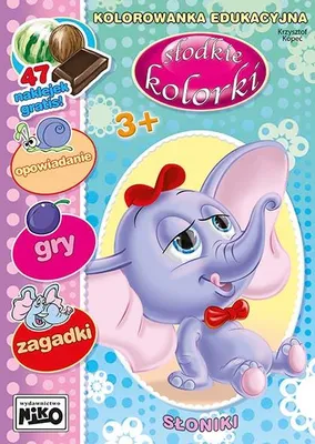 Image de Słoniki Kolorowanka dla Dzieci. Słodkie Kolorki