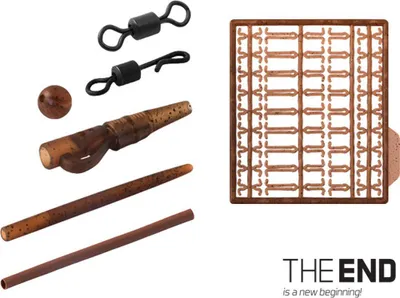Produktbild von DELPHIN THE END, Karpfenmontagen Set, braun, 830410040