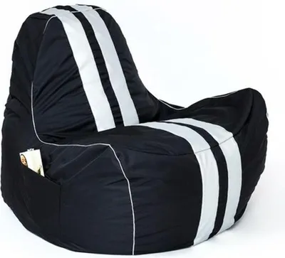 Obrázok produktu pre Sako taška puf Ferrari čierna a biela XXL 140 x 100 cm