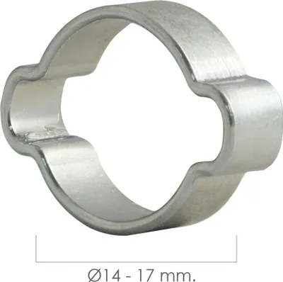 Obrázek produktu pro Dvě ušní spony Ø 14-17 mm.
