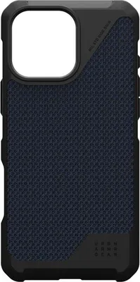 Obrázek produktu pro Urban Armor Gear Metropolis LT, Obal, Apple, iPhone 16 Pro Max, 17,5 cm (6.9"), Modrá