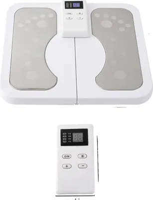 Produktbild von Fußmassagegerät, EMS-Technologie, 6 Massage-Modi, WEISS, 220 V, EU-Stecker