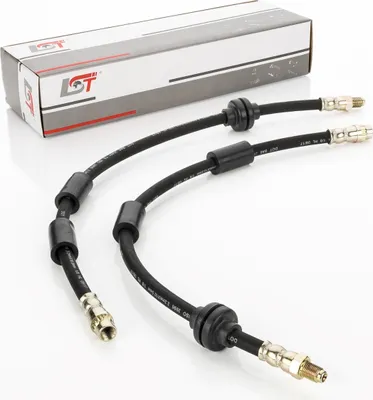 Produktbild von 2x Bremsschlauch Bremsleitung vorne beidseitig für MERCEDES CITAN 415 - 490 mm