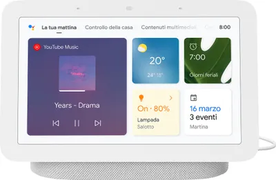 Produktbild von Google Nest Hub (2. generacji) biały Huby inteligentnego domu