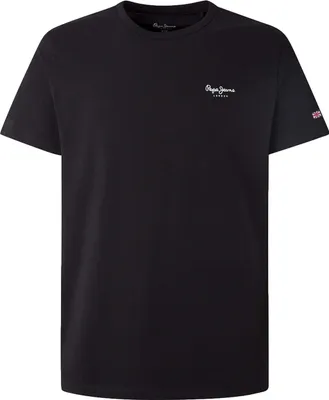 Produktbild von Pepe Jeans Slim Fit Rundhals TShirt mit Logo aus BioBaumwolle : Größe - M Größe: M