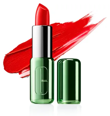 Obrázek produktu pro Clinique Pop Longwear Lipstick, Červená, Poppy Pop, 1 barva/barev, Zbarvení, Ženy, Satin