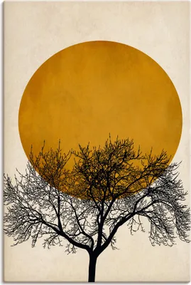 Produktbild von ARTland Leinwandbild Wintermorgen Größe: 20x30 cm