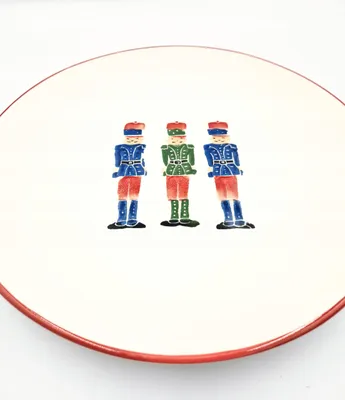 Produktbild von VDE Tivoli 1996 Set 6 Weihnachtsteller Nussknacker Motiv