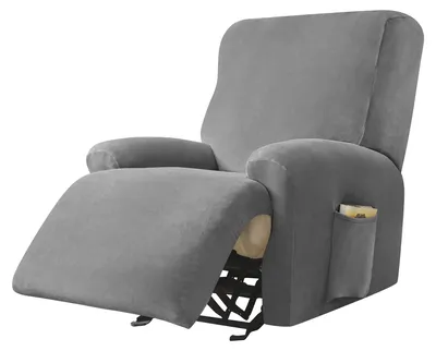 Imagen del producto de Funda de terciopelo para sillón reclinable, para 1 plaza
