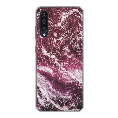 Produktbild von MuchoWow® Handyhülle Schutzhülle Hülle für Samsung Galaxy A30s Marmor - Naturstein - Mineralien Silikon Softcase Handy Hülle - Karteninhaber