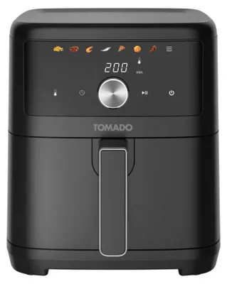 Produktbild von Tomado TAF6001B Heißluftfritteuse 6 Liter - 7 Programme - 1500 Watt