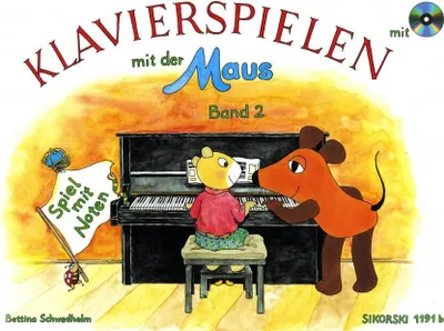 Produktbild von Klavierspielen mit der Maus, Band 2. Spiel mit Noten.