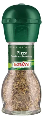 Zdjęcie produktu dla Kotanyi mieszanka ziołowa do pizzy grubo mielona w młynku 24g