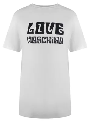 Produktbild von Love Moschino - T-Shirt für Damen, Logo SY3921 (L) (Weiß)