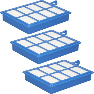 Produktbild von McFilter | 3x HEPA-Filter geeignet für AEG AEF12, AFS1W, VX6, VX7, VX8, LX7, LX8, LX9, Electrolux EFH 12, ESF1W, Philips FC8038/01, H-Klasse