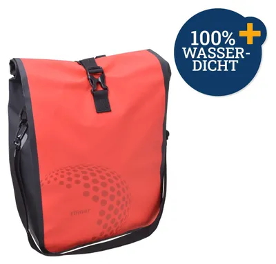Produktbild von Fahrradtasche Premium Gepäckträger - rot Fahrradzubehör Taschen Filmer Premium 49617