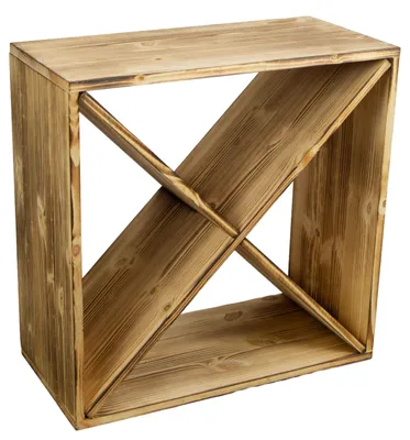 Produktbild von grosses Weinregal geflammt 52 x 52 "X"