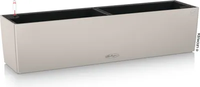 Produktbild von Kvetináč LECHUZA BALCONERA Farba 80 Pieskovo hnedá | balkónový box so zavlažovacím systémom, 2 vložky na rastliny | matný povrch | 79 x 19 x 19 cm | 15706