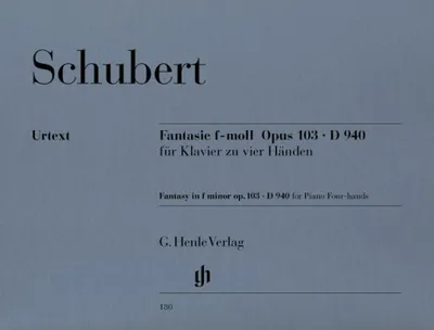 Obrázok produktu pre Fantázia c-mol, op. 103, D 940. Klavír pre 4 ruky: Inštrumentácia: klavír, 4 ruky