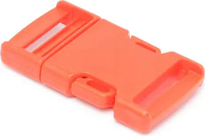 Produktbild von 10 Stück Kunststoffschnallen, 25 mm, ROT