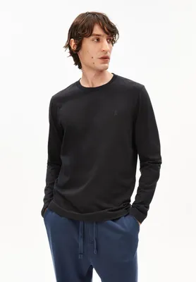 Immagine prodotto di Maglia a maniche lunghe nera "Armed Angels" modello Jaames, taglia M