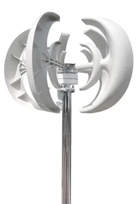 Imagen del producto de Turbina eólica - Aerogenerador - Generador de turbina eólica - Energía eólica - Eje vertical - 3000W - 24V