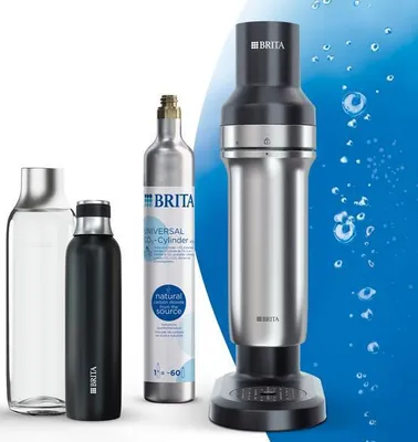 Obrázek produktu pro BRITA sodaTRIO černá perlivá voda sycená