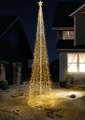 Immagine prodotto di LED abete cono gigante decorazione casa deco LED lampada luce decorazione figura