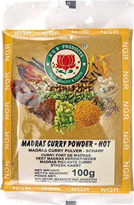Produktbild von Ngr Currypulver, scharf, Madras, 3er Pack