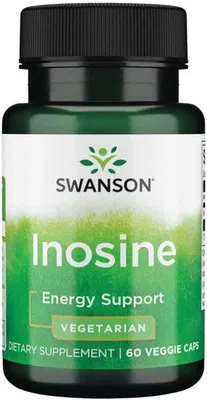 Zdjęcie produktu dla Inozyna 500 mg 60 kapsułek wegańskich Swanson Health Products