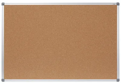 Produktbild von Dahle Cork Board 60 x 90 cm Alurahmen Naturkork Retail-Verpackung