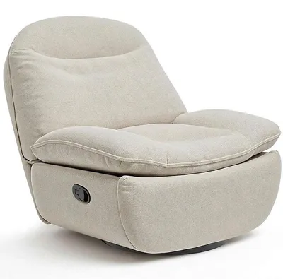 Immagine prodotto di Poltrona reclinabile XC6-OVAL-BG-EUAMV2, girevole, beige