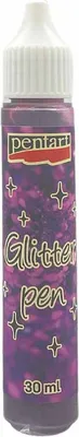 Produktbild von PENTART - Glitzerstift Konturierung - Glitter pen - violett/purple 30ml