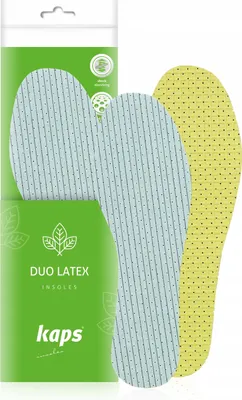 Obrázok produktu pre Osviežujúce priedušné vložky do topánok Kaps Duo Latex - veľkosť 45 EUR
