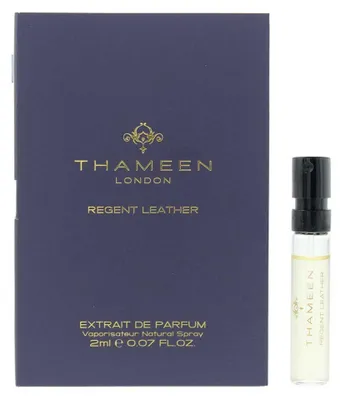 Imagen del producto de Thameen London, Regent Leather, Extrait de Parfum, unisex, frasco de 2 ml