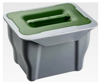Produktbild von Mülleimer zum Einhängen - Abfalleimer mit Deckel 5l