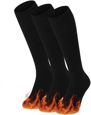 Thermofleece Socken Set - 3 von 6 Paar für den Winter Ski fahren