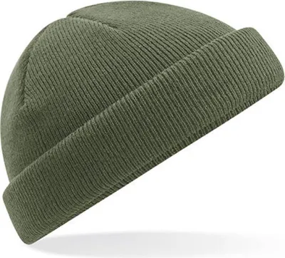 Image de Beechfield B43R | Mini bonnet de pêcheur recyclé - 100% polyester recyclé - Farbe : Vert olive - Größe : Taille unique