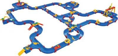 Produktbild von AquaPlay Giga Set Wasserbahn - 330 x 330 x 24,5 cm