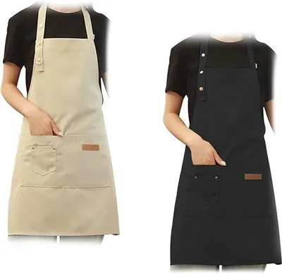 Produktbild von Famanu Küchenschürzen Set – Hochwertige Küchenaccessoires – Kochschürze