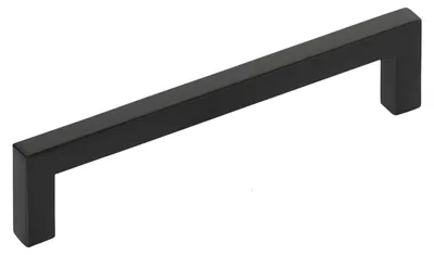 Produktbild von SOTECH Möbelgriff E8 Schrankgriff – Bohrabstand 160 mm, Edelstahl schwarz matt