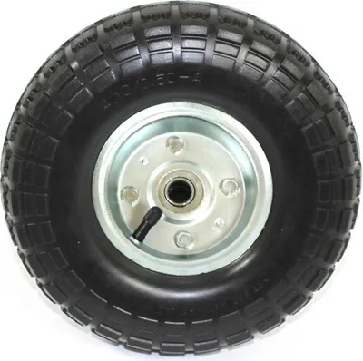 Produktbild von Ersatz-Rad Luft-Reifen Kugellager Sackkarren Bollerwagen Ø 260 mm 4.10/3.50-4