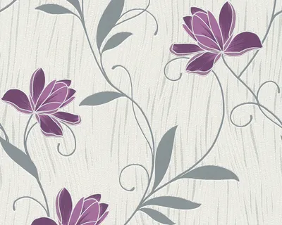 Produktbild von A.S. Création Tapete Chicago, metallic, violett, weiss, 10,05 m x 0,53 m, 306234, 3062-34