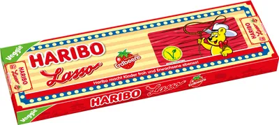 Produktbild von Haribo Lasso Erdbeere 50er - 3500g