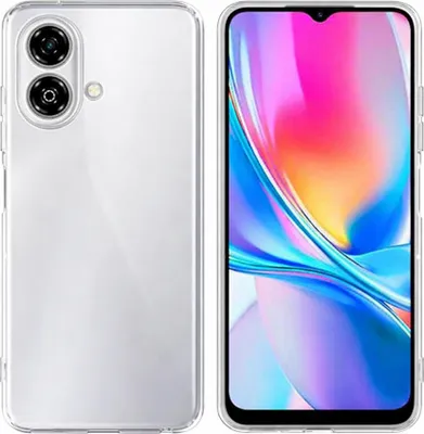Immagine prodotto di Custodia protettiva per ZTE Blade A35e 4G in TPU e silicone, sottile, flessibile e trasparente