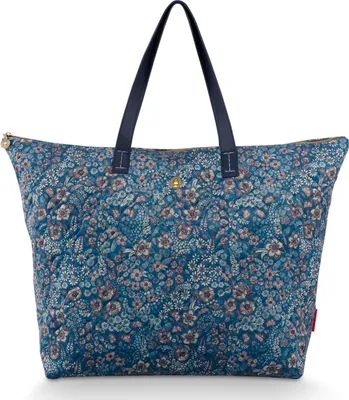Produktbild von Tilda Tote Bag Large Quilted Daisy Dreams Blue 66X20X44Cm - By Pip Studio