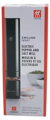 Produktbild von Zwilling Enfinigy Elektrische Gewürzmühle Schwarz