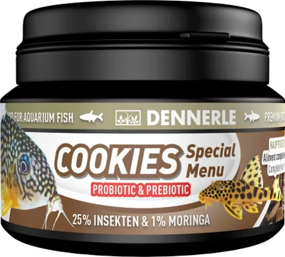 Produktbild von Dennerle Cookies Special Menu 100 ml - Futter für Bodenfische