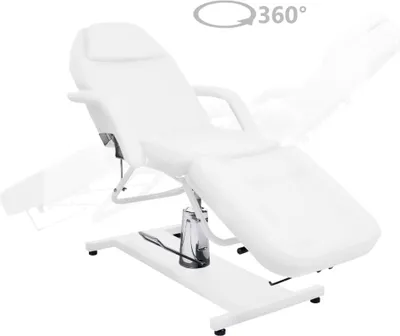Obrázok produktu pre masážny stôl vidaXL biely 180x62x(87-112) cm