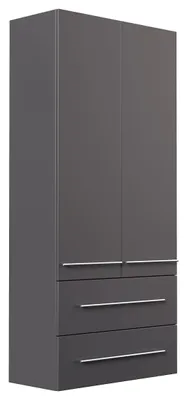 Produktbild von Hochschrank XL 176x80cm anthrazit : Anthrazit Varianten: Anthrazit